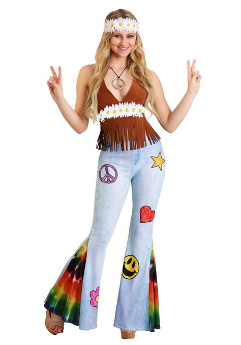 easy 60s costume|hippie diy costume.